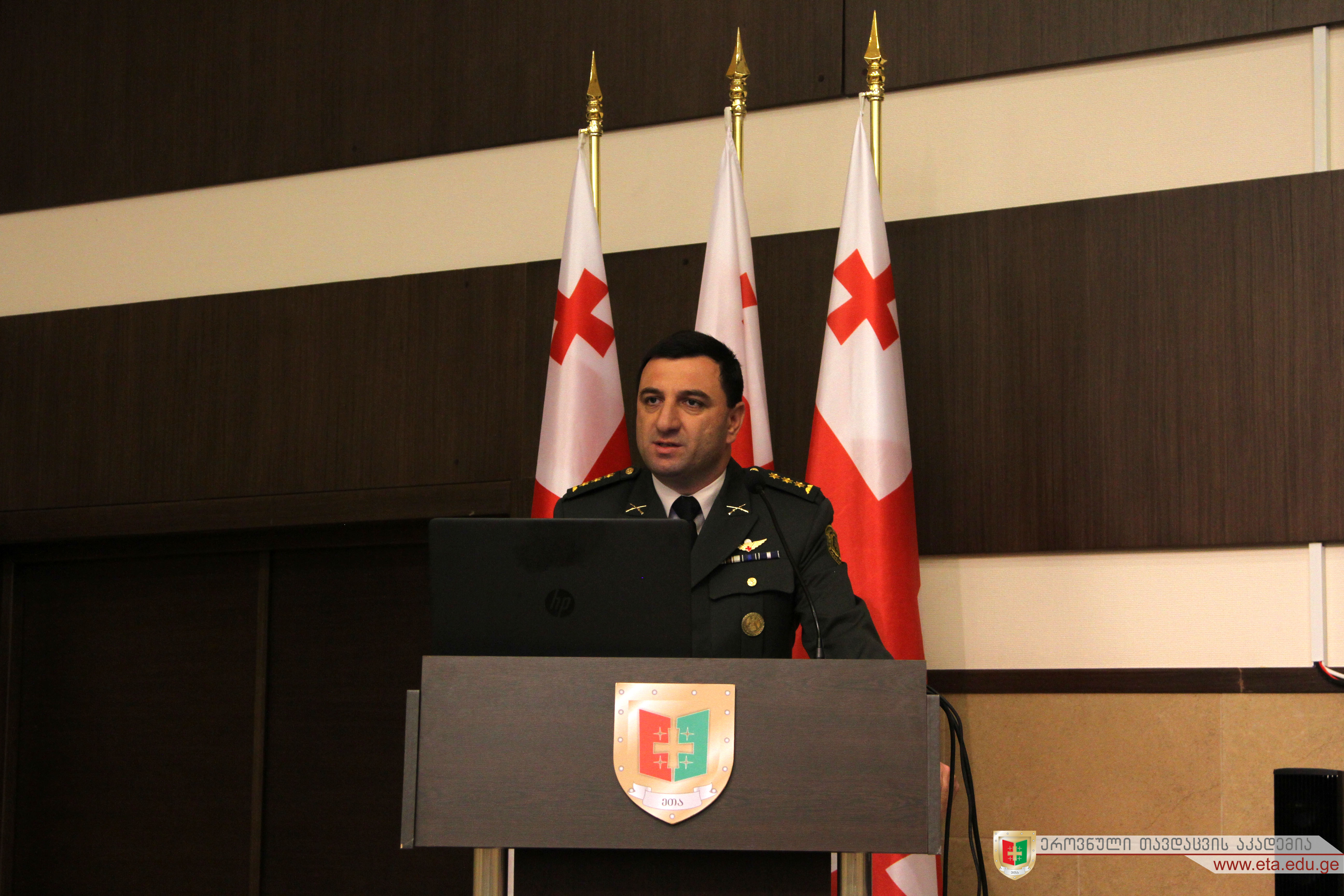 Colonel Giorgi Matiashvili’s Lecture for the NDA Junkers